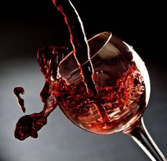 Фотообои Бокал красного вина Артикул 1257