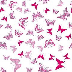 Обои Розовые бабочки Артикул psh_00001636
