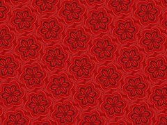 Обои Красные фактурные цветы Артикул nfi_00295