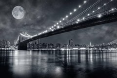 Фотообои Черно-белое фото моста Артикул 16610