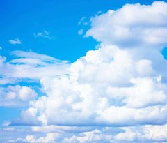 Фотообои Облака в ярко-голубом небе Артикул 0678