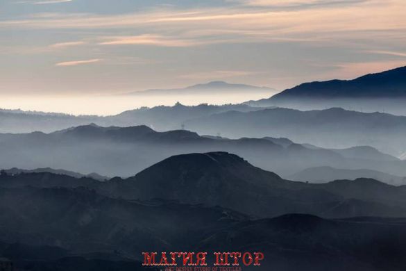 Фотообои Рассвет над горами Артикул shut_3585