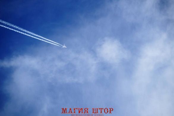 Фотообои Самолет и два дыма Артикул nfi_02724
