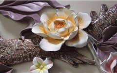 3D Фотообои Цветок древовидного пиона Артикул dec_3040