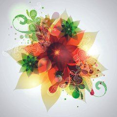Фотообои Цветочный узор Артикул 4017