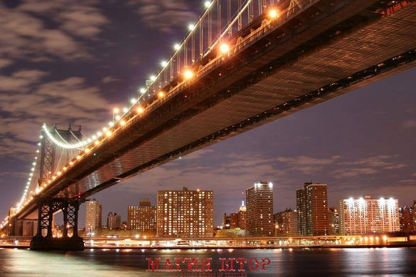 Фотообои Огни Бруклинского моста Артикул 1904