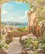 Фотообои Дворик над морем Артикул 31909