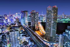 Фотообои Панорама Токио Артикул 20923