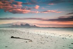 Фотообои Розовые облака в пустыне Артикул nus_21912