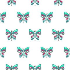 Обои Изумрудные бабочки Артикул psh_00001380