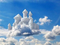 Фотообои Замок из облаков Артикул 684