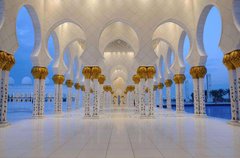 Фотообои Мечеть в Абу-Дади, ОАЭ Артикул 2416