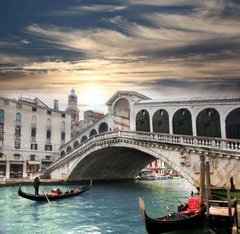 Фотообои Мост Риальто в Венеции Артикул 13718