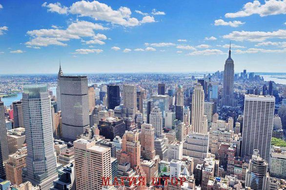 Фотообои Вид на Нью-Йорк сверху Артикул 13494