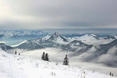 Фотообои Зима в горах Артикул nus_21945