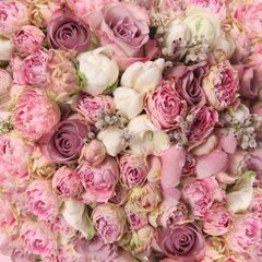 Фотообои Букет роз и тюльпанов Артикул 8139
