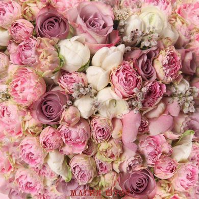Фотообои Букет роз и тюльпанов Артикул 8139