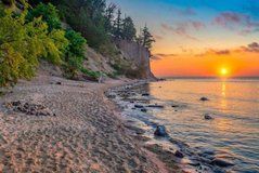 Фотообои Закат на Балтийском море Артикул adob_170