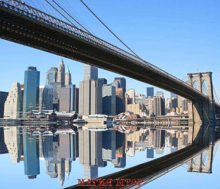 Фотообои Бруклинский мост в Нью Йорке Артикул 0004