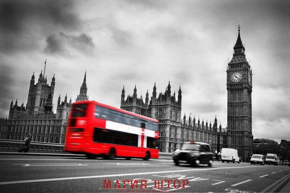 Фотообои Автобус на улице Лондона Артикул 12231
